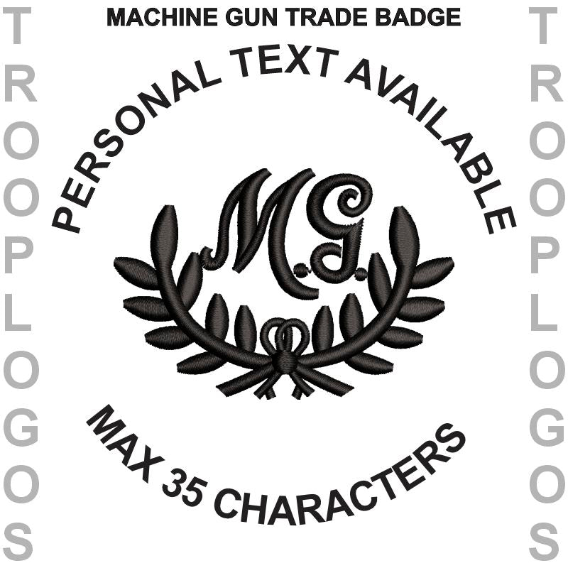 Machine Gun Trade Badge