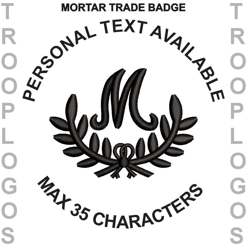 Mortar Trade Badge