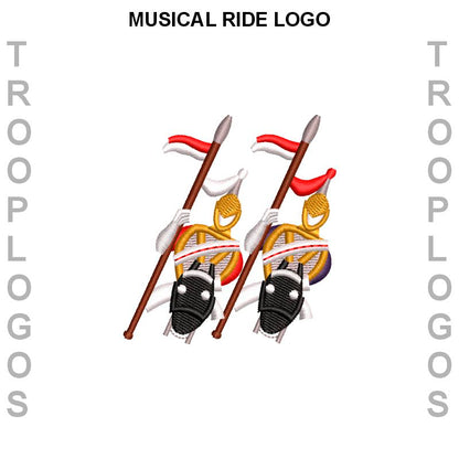 Household Cavalry Long Sleeve Polo Shirt