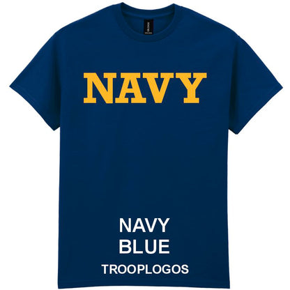 Navy Printed T-shirt