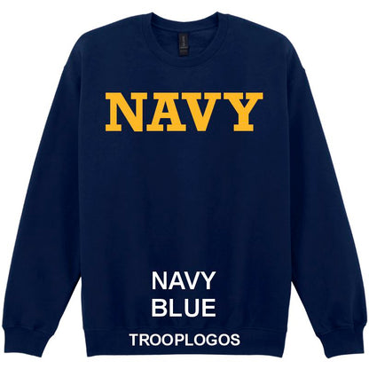 NAVY Printed Sweatshirt