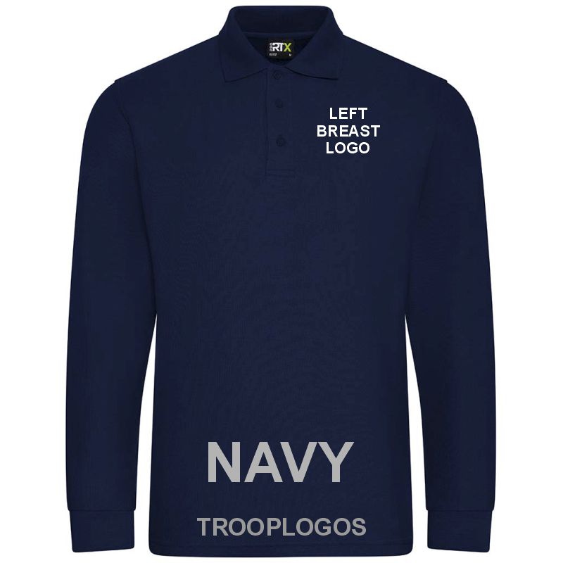 3rd Carabiniers Long Sleeve Polo Shirt