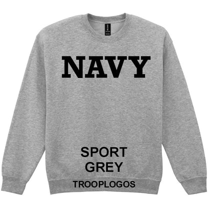 NAVY Printed Sweatshirt