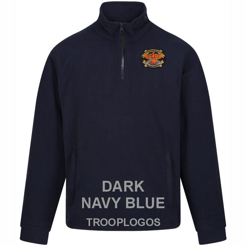 Wednesday Wanderers Unisex Zip Neck Fleece