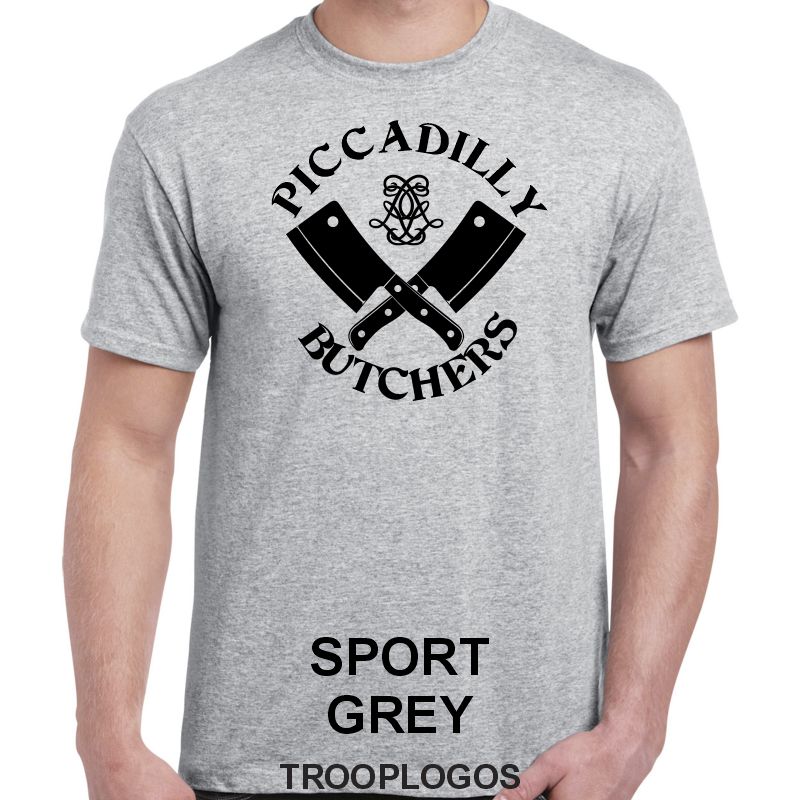 Piccadilly Butchers Printed Cotton T-shirt