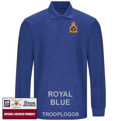 Joint SF Aviation Wing Long Sleeve Polo Shirt