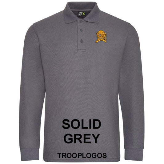 Army Divers Long Sleeve Polo Shirt