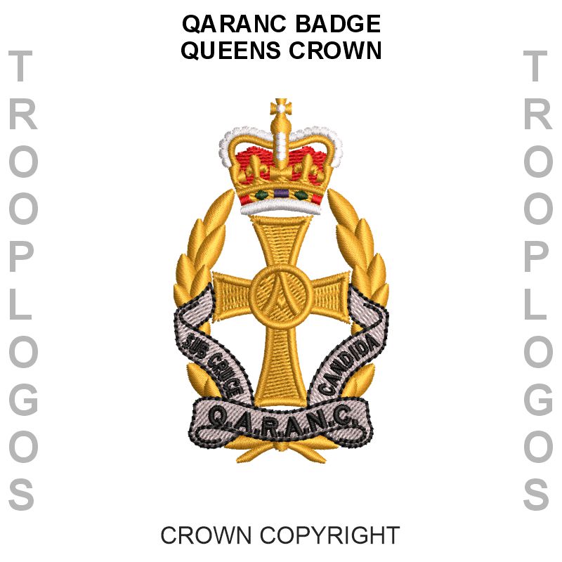 QARANC Badge Queens Crown