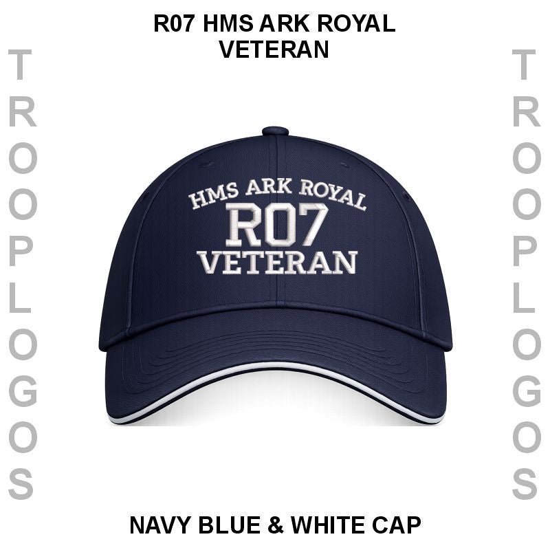 Royal Navy Aircraft Carrier Embroidered Baseball Cap