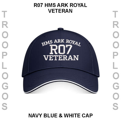 Royal Navy Aircraft Carrier Embroidered Baseball Cap