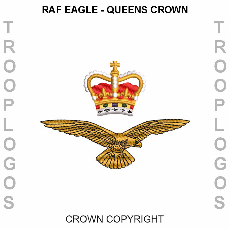 RAF Eagle Queens Crown
