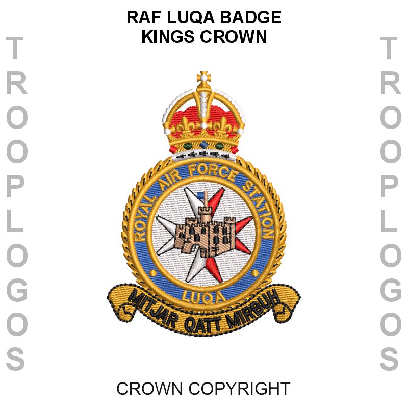 RAF Luqa Badge