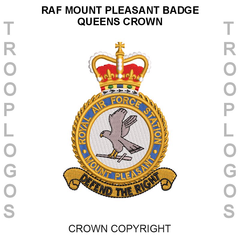 RAF Mount Pleasant Badge