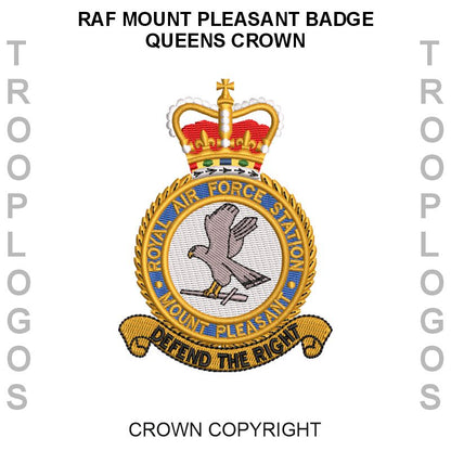 RAF Mount Pleasant Badge