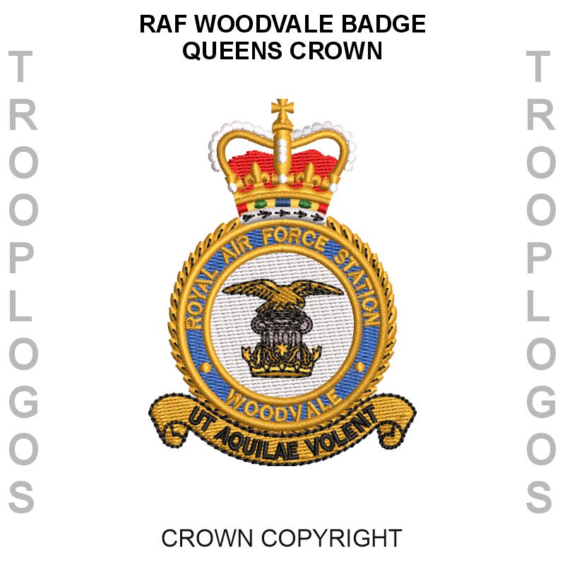 RAF Woodvale Badge