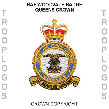 RAF Woodvale Badge