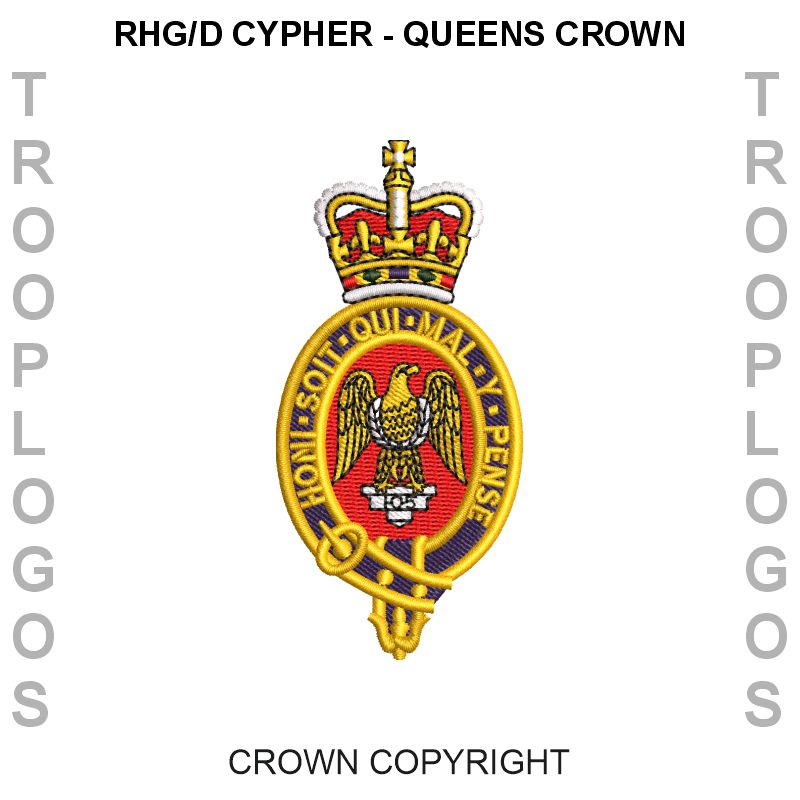 RHGD Badge Queens Crown