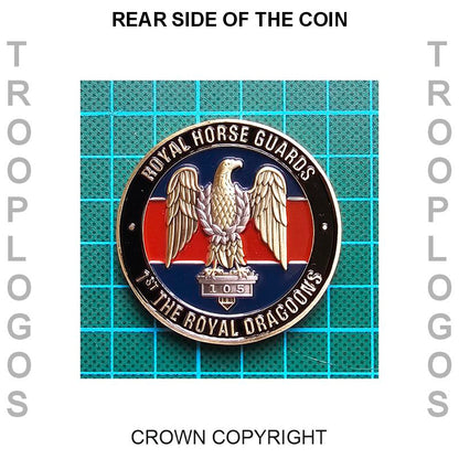 The Blues and Royals Challenge Coin