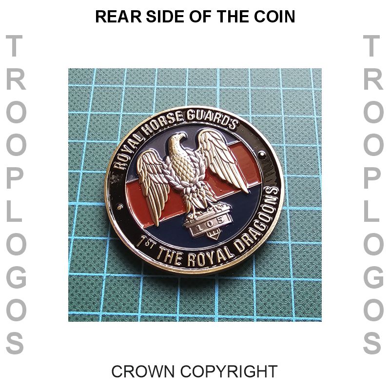 The Blues and Royals Challenge Coin