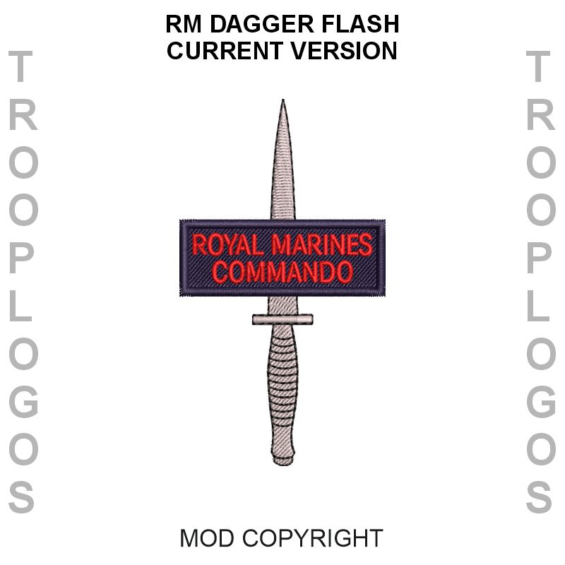Official 42 Commando Royal Marines T-Shirt – 100% Cotton, Embroidered, Gildan