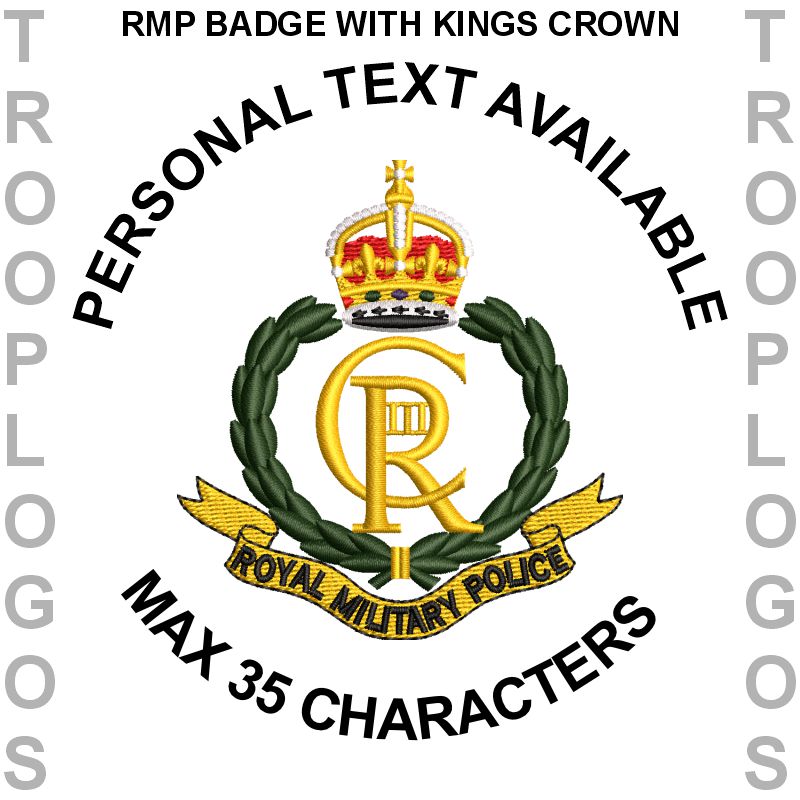 RMP Badge with Kings Crown