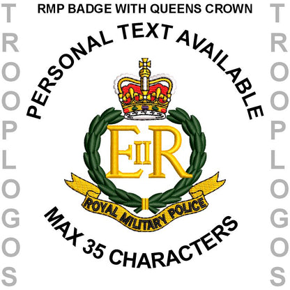 RMP Badge with Queens Crown