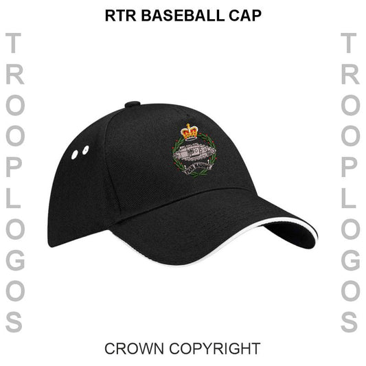 RTR Black Baseball Cap
