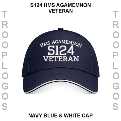 HMS Agamemnon Veteran Baseball Cap