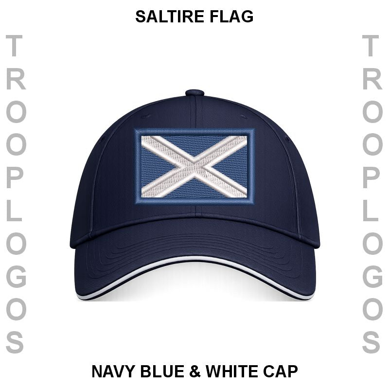 Union Flag Embroidered Baseball Cap