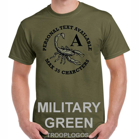 A Squadron Scorpion Printed T-shirt