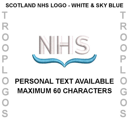 NHS Scotland Embroidered Logo