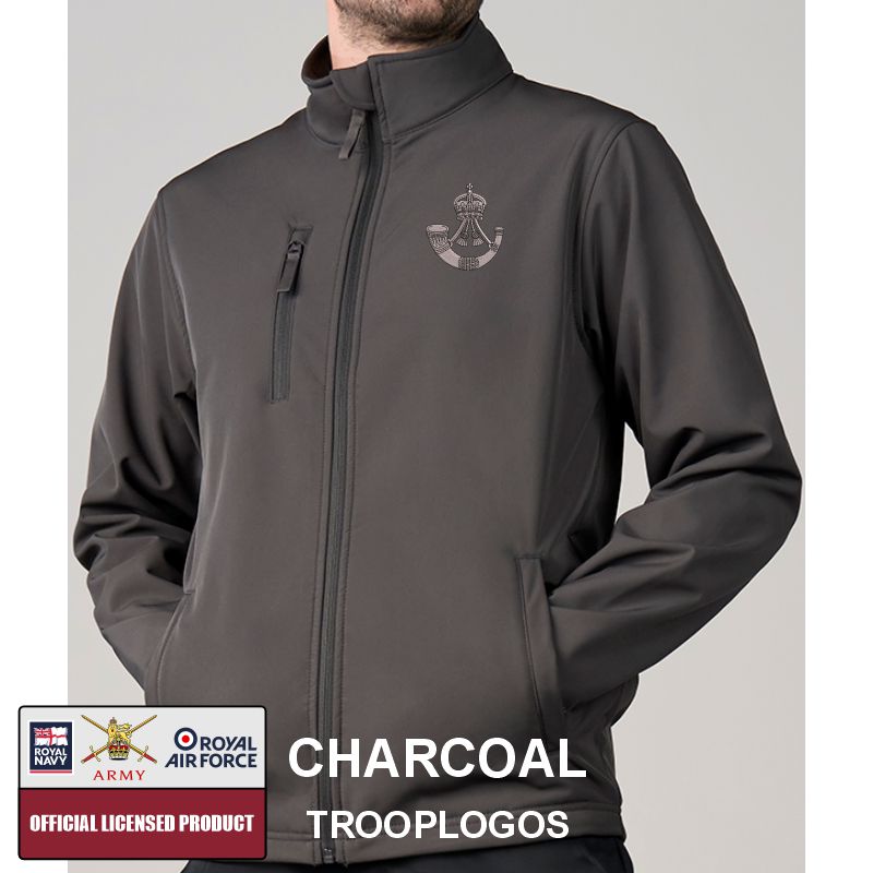 Rifles Softshell Jacket Charcoal