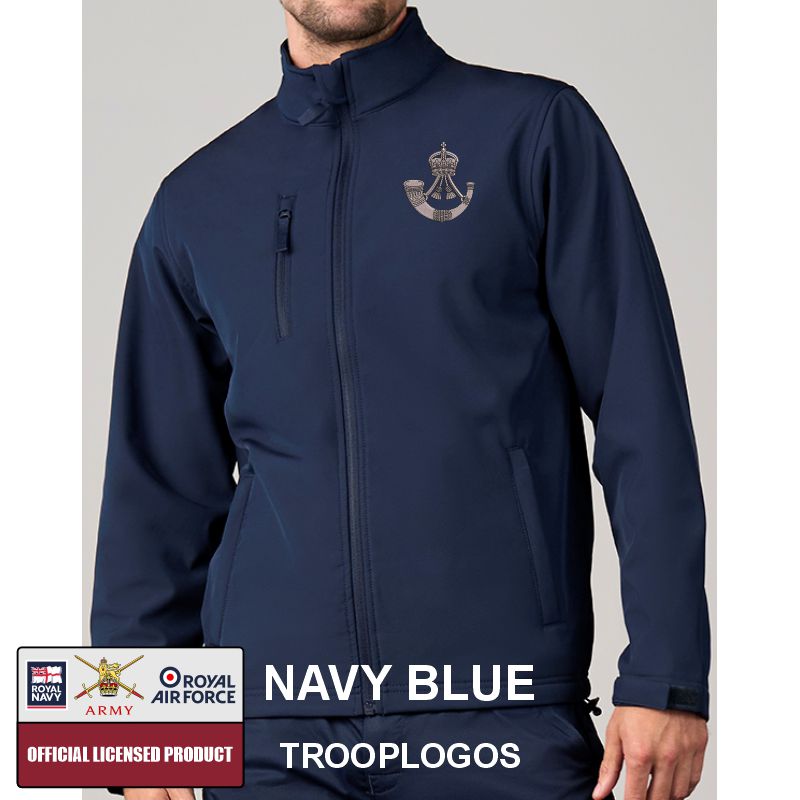 Rifles Softshell Jacket Navy Blue