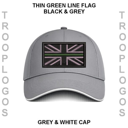 Thin Green Line Embroidered Baseball Cap