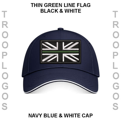Thin Green Line Embroidered Baseball Cap