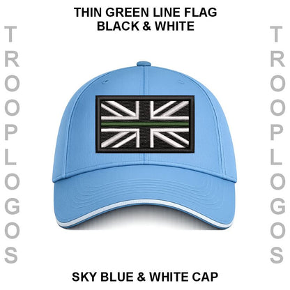 Thin Green Line Embroidered Baseball Cap