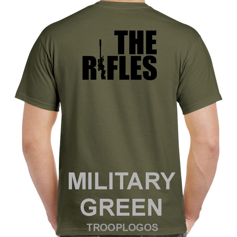 The Rifles Rear Print Cotton T-shirt