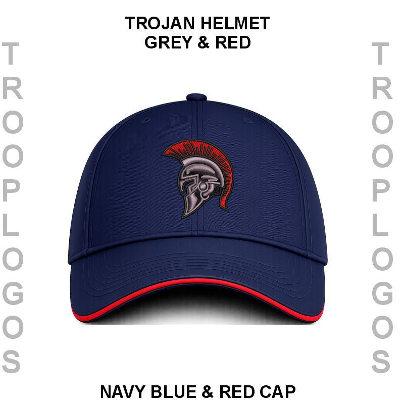 Met Police Trojan Helmet Embroidered Baseball Cap