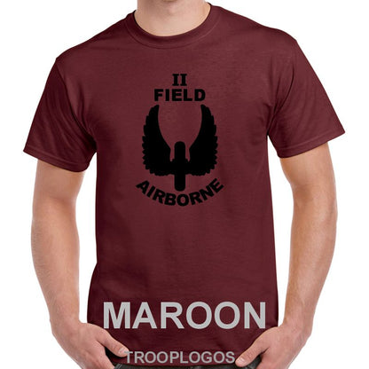 II Field Airborne Printed Cotton T-shirt