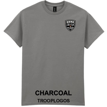 SERE School Badge Printed Cotton Unisex T-shirt