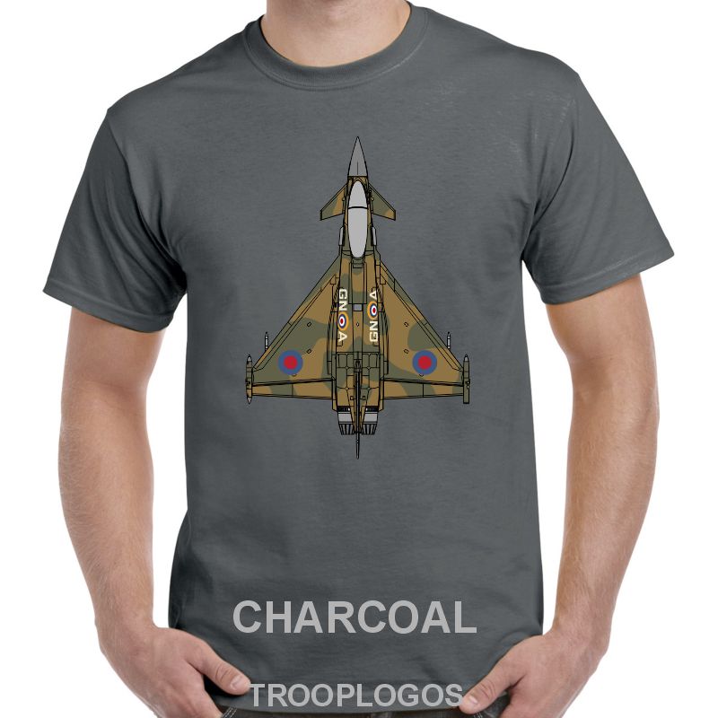 RAF Typhoon Battle of Britain Livery Printed Cotton T-shirt