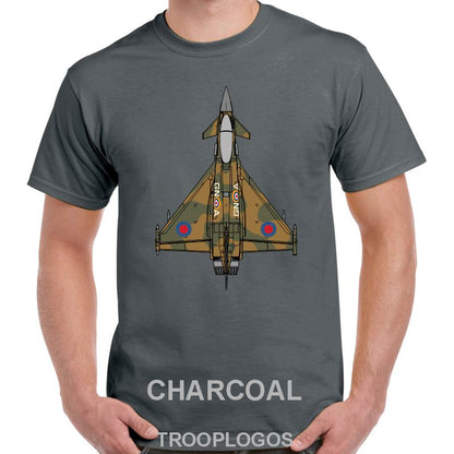 RAF Typhoon Battle of Britain Livery Printed Cotton T-shirt