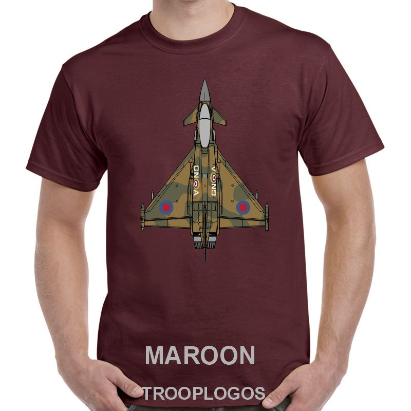 RAF Typhoon Battle of Britain Livery Printed Cotton T-shirt