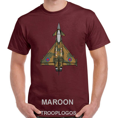 RAF Typhoon Battle of Britain Livery Printed Cotton T-shirt