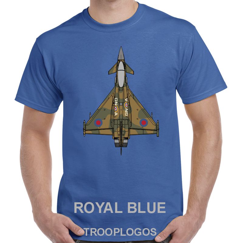 RAF Typhoon Battle of Britain Livery Printed Cotton T-shirt