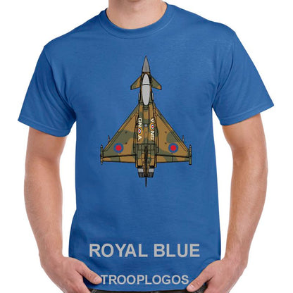 RAF Typhoon Battle of Britain Livery Printed Cotton T-shirt