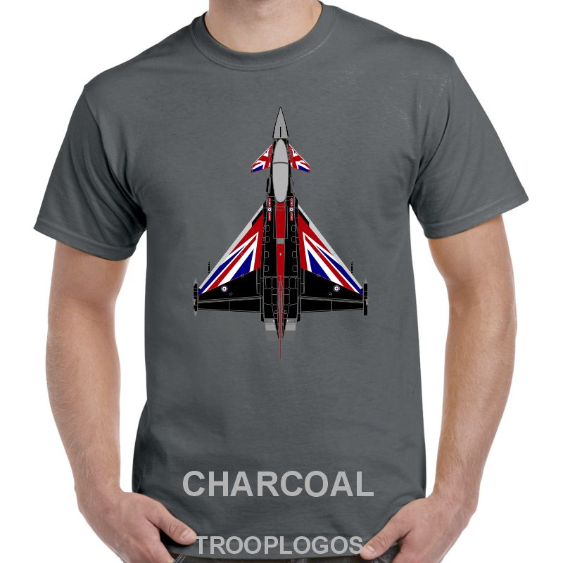RAF Typhoon Black Jack Livery Printed Cotton T-shirt