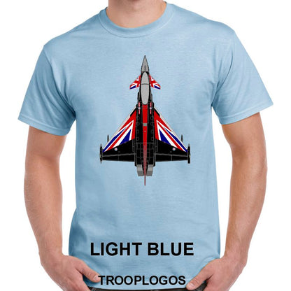 RAF Typhoon Black Jack Livery Printed Cotton T-shirt