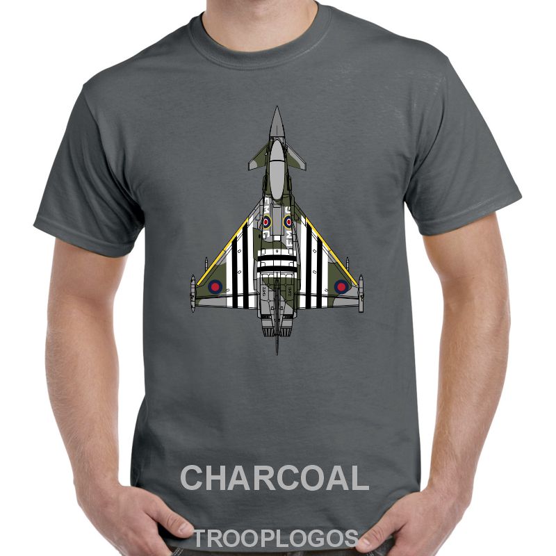 RAF Typhoon Moggy D-Day Livery Printed Cotton T-shirt