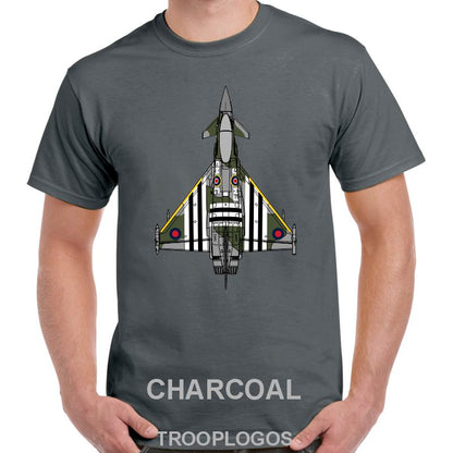 RAF Typhoon Moggy D-Day Livery Printed Cotton T-shirt